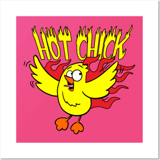 Hot Chick Posters and Art